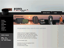Tablet Screenshot of fotoaffarn.se